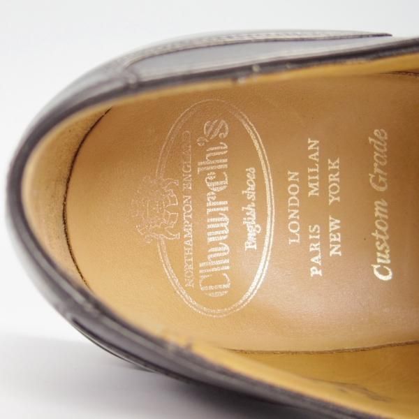 極上★チャーチ 75F/UK7.5【定価￥104,760-★ダイナイトソール仕様/LANCASTER】173ラスト/ストレートチップ/カーフ/黒/Church's★g504