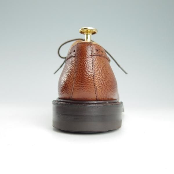 美品★(英)チーニー 8F【ダイナイトソール仕様★TENTERDEN R/175ラスト】セミブローグ/グレインレザー/茶/メンズ/CHEANEY★g505