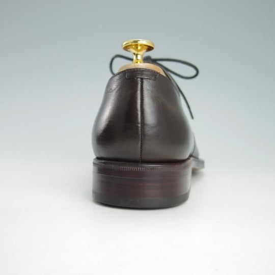 未使用★(スペイン製)MEERMIN/メルミン 5.5EE【★オックスフォードシューズ】カーフ/濃茶/メンズ★g510