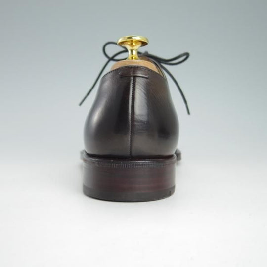 未使用★(スペイン製)MEERMIN/メルミン 5.5EE【★オックスフォードシューズ】カーフ/濃茶/メンズ★g510