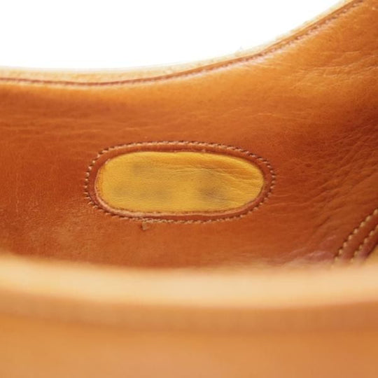 ★(米)BARKER BLACK/バーカーブラック US8.5【定価10万円程度★英国製/プレーントゥ】Vフロント/カーフ/薄茶/メンズ★g512