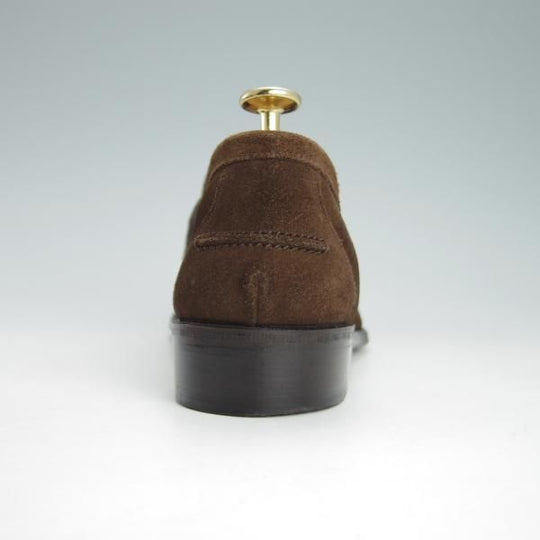 美品★(伊)F.LLIジャコメッティ SIZE 40.5【現行定価10万円程度★ハンドソーンウェルテッド製法/FG163】ローファー/Giacometti★g513