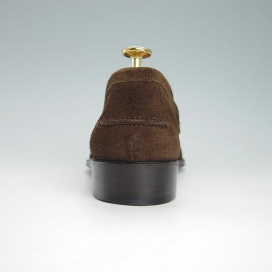 美品★(伊)F.LLIジャコメッティ SIZE 40.5【現行定価10万円程度★ハンドソーンウェルテッド製法/FG163】ローファー/Giacometti★g513