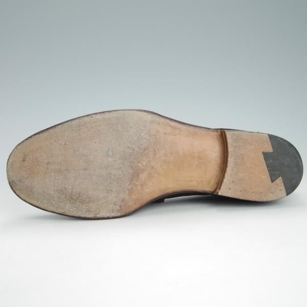 美品★(伊)F.LLIジャコメッティ SIZE 40.5【現行定価10万円程度★ハンドソーンウェルテッド製法/FG163】ローファー/Giacometti★g513