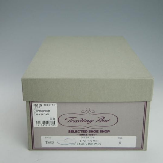 極上★ユニオンロイヤル SIZE 8【定価￥48,600-★ユニオン・ウォータープルーフレザー/ダイナイトソール仕様】濃茶/UNION ROYAL★g515