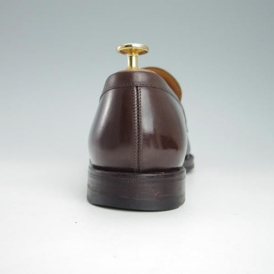 極上★ジャランスリワヤ SIZE 7.5【定価￥35,200-★コインローファー/98589】18045ラスト/ カーフ/濃茶/メンズ/JALAN SRIWIJAWA★g516