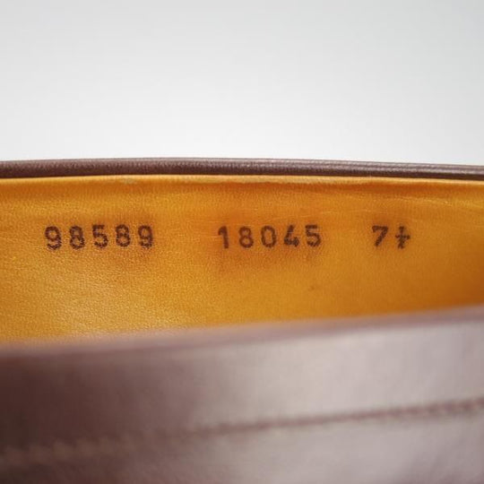 極上★ジャランスリワヤ SIZE 7.5【定価￥35,200-★コインローファー/98589】18045ラスト/ カーフ/濃茶/メンズ/JALAN SRIWIJAWA★g516