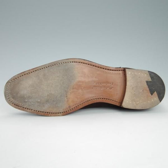 ★(英)チーニー 7.5E【定価￥66,000-★FAWKES ALT/6184ラスト】サイドゴアブーツ/スエード/濃茶/メンズ/CHEANEY★g519