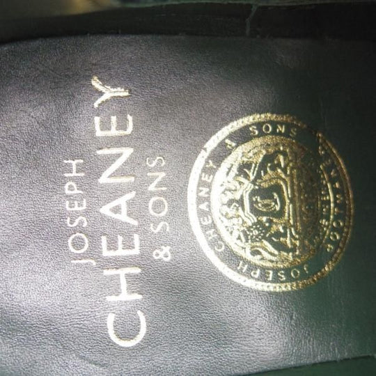 ★(英)チーニー 7.5E【定価￥66,000-★FAWKES ALT/6184ラスト】サイドゴアブーツ/スエード/濃茶/メンズ/CHEANEY★g519