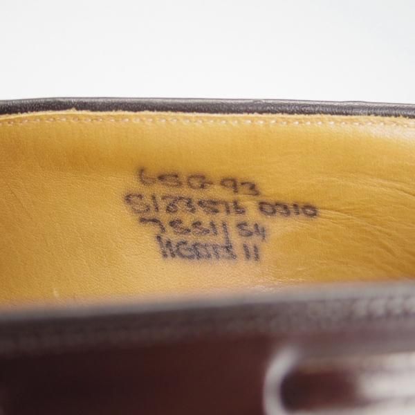 美品★チャーチ 65G/UK6.5【★KEATS 2/キーツ2】93ラスト/タッセルローファー/ポリッシュドバインダーカーフ/赤茶/メンズ/Church's★g522