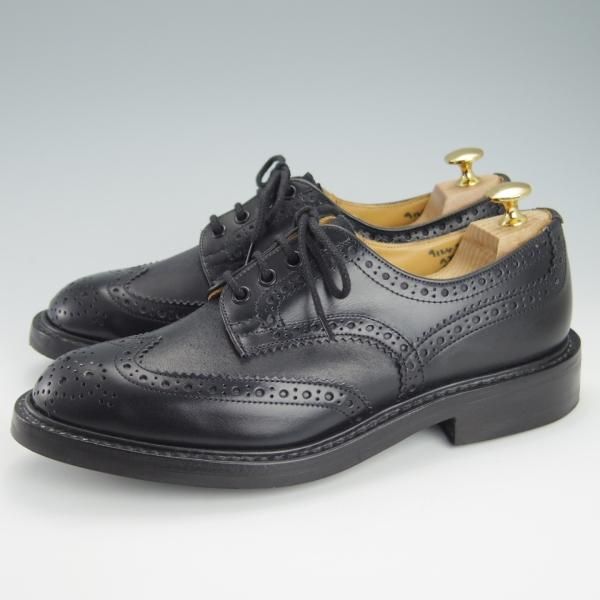 未使用★トリッカーズ SIZE 7.5【モデル定価￥84,700-★バートンの異素材モデル/ダイナイトソール】KESWICK/M7292/黒/Tricker's★g538