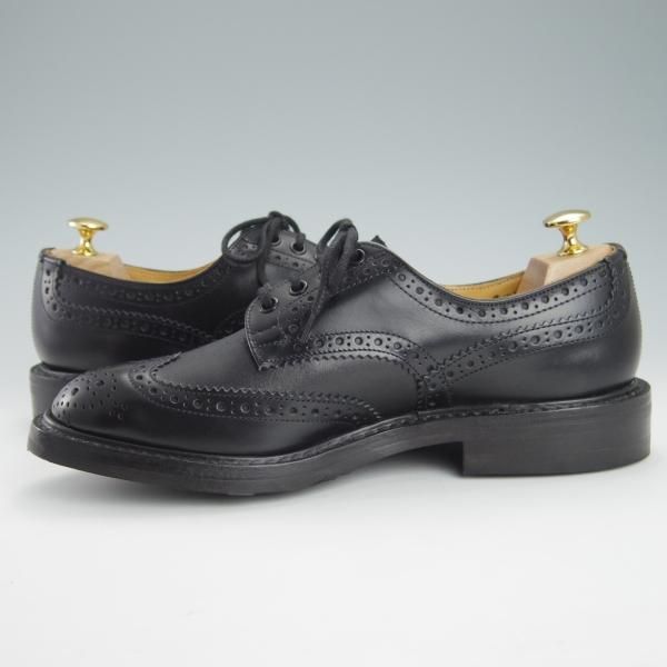 未使用★トリッカーズ SIZE 7.5【モデル定価￥84,700-★バートンの異素材モデル/ダイナイトソール】KESWICK/M7292/黒/Tricker's★g538