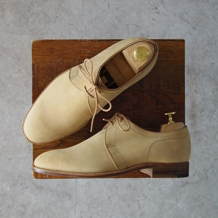 未使用★ジョンロブ SIZE 5【★ORION/オリオン】プレーントゥ/ヌバック/薄茶/メンズ/JOHN LOBB★g539