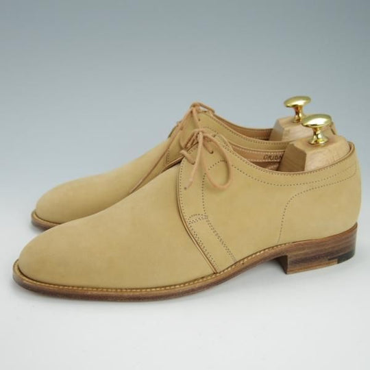 未使用★ジョンロブ SIZE 5【★ORION/オリオン】プレーントゥ/ヌバック/薄茶/メンズ/JOHN LOBB★g539