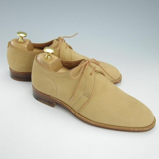 未使用★ジョンロブ SIZE 5【★ORION/オリオン】プレーントゥ/ヌバック/薄茶/メンズ/JOHN LOBB★g539