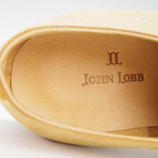 未使用★ジョンロブ SIZE 5【★ORION/オリオン】プレーントゥ/ヌバック/薄茶/メンズ/JOHN LOBB★g539