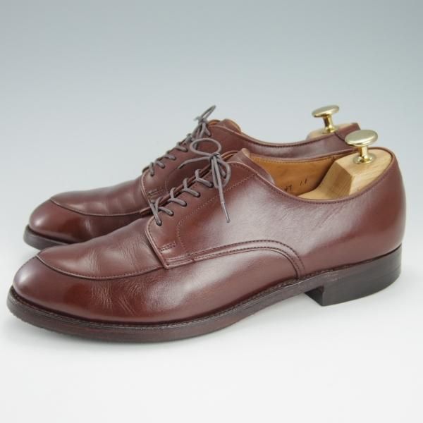 ★オールデン 7D【同系モデル定価￥105,600-★モディファイドラスト/(仏)MARINA DE BOURBON別注】549/Vチップ/カーフ/茶/Alden★g541