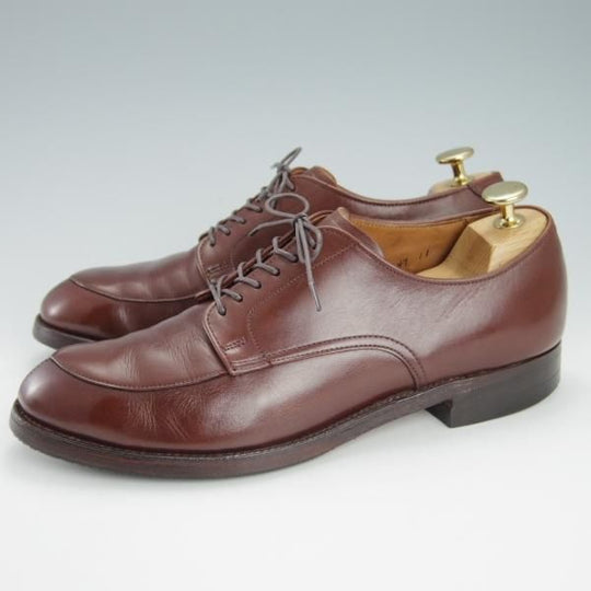 ★オールデン 7D【同系モデル定価￥105,600-★モディファイドラスト/(仏)MARINA DE BOURBON別注】549/Vチップ/カーフ/茶/Alden★g541