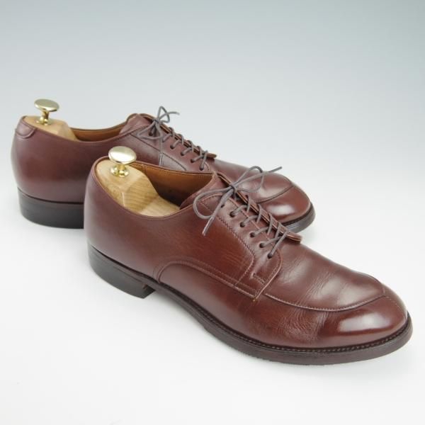 ★オールデン 7D【同系モデル定価￥105,600-★モディファイドラスト/(仏)MARINA DE BOURBON別注】549/Vチップ/カーフ/茶/Alden★g541