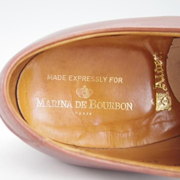 ★オールデン 7D【同系モデル定価￥105,600-★モディファイドラスト/(仏)MARINA DE BOURBON別注】549/Vチップ/カーフ/茶/Alden★g541