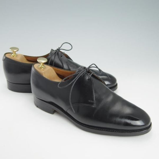 ★クロケット&ジョーンズ 7E【★(英)ポールセンスコーン別注/Poulsen Skone】Vフロント/プレーントゥ/Crockett&Jones★g543