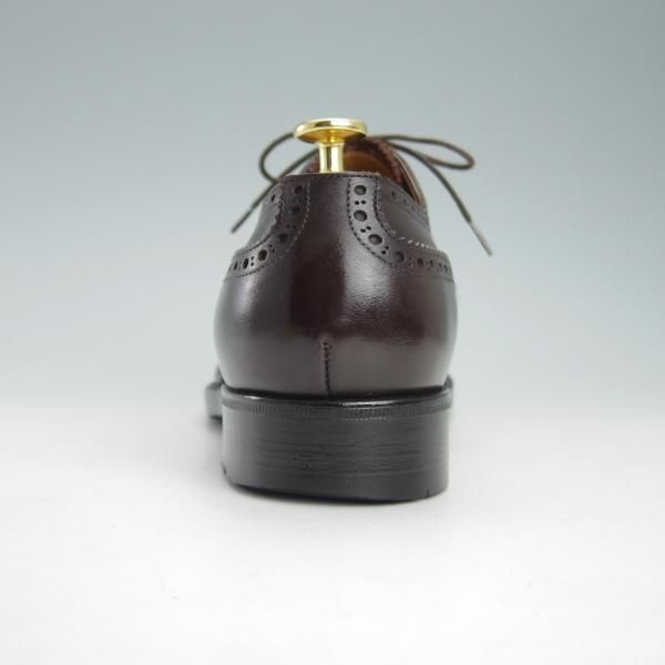 極上★トレーディングポスト SIZE 8【定価￥50,760-★1605/フルブローグ】カーフ/濃茶/メンズ/Trading Post★g544