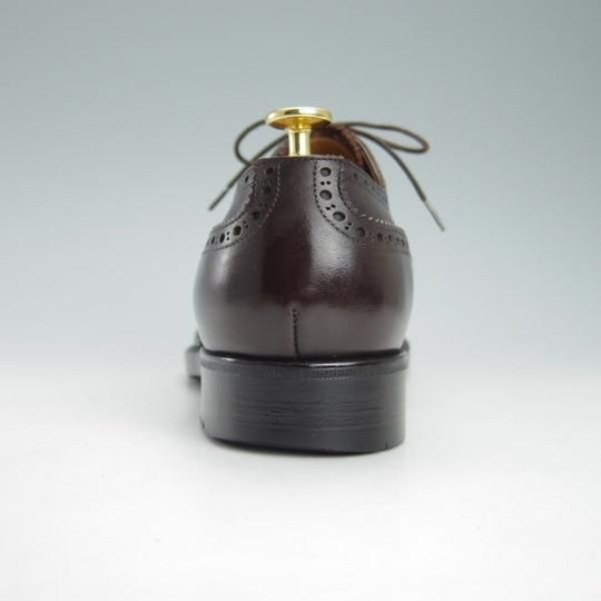 極上★トレーディングポスト SIZE 8【定価￥50,760-★1605/フルブローグ】カーフ/濃茶/メンズ/Trading Post★g544