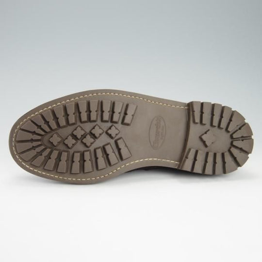 極美品★チャーチ 90G/UK9【コマンドソール仕様★PLOWDEN/133ラスト】5都市ロゴ/フルブローグ/スエード/濃茶/メンズ/Church's★g546