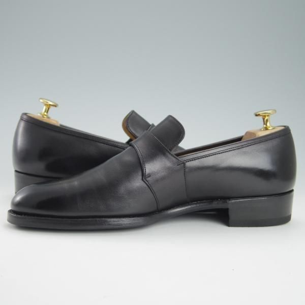 極上★(福岡)Corno blu/コルノブルゥ UK6.5程度【オーダー価格￥94,600-(合計)★専用シューツリー付】モンクストラップ/カーフ★g548