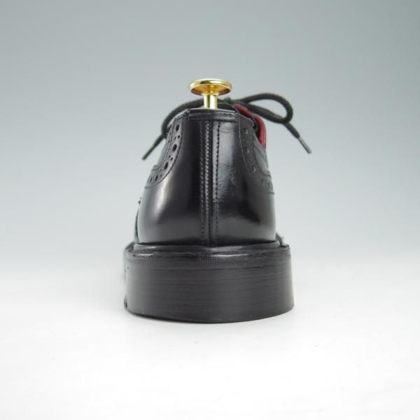 極上★トリッカーズ SIZE 8.5【モデル定価￥84,700-★BOURTON/バートン】M5633/FIT HOUSE別注/カントリーシューズ/黒/Tricker's★g549
