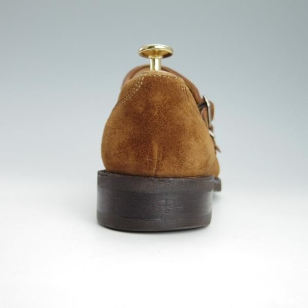 美品★パラブーツ SIZE 6【モデル定価￥83,600-★EDIFICE別注/VIVALDI】アクティブソール/ダブルモンク/スエード/茶/エディフィス/Paraboot★g552