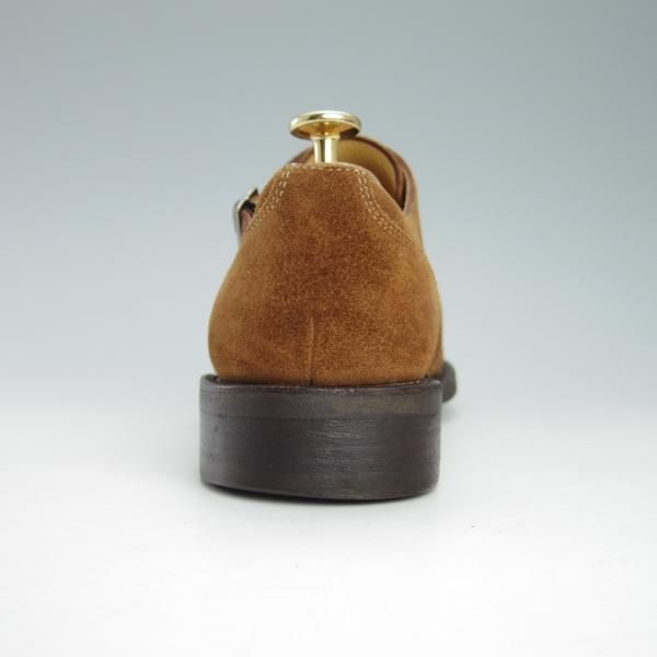 美品★パラブーツ SIZE 6【モデル定価￥83,600-★EDIFICE別注/VIVALDI】アクティブソール/ダブルモンク/スエード/茶/エディフィス/Paraboot★g552