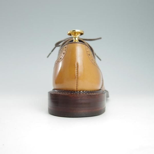 極美品★リーガル SIZE 24.5【定価￥43,200-★(姫路)山陽のグレージングレザー×栃木レザーのソール】W10B/フルブローグ/REGAL★g554