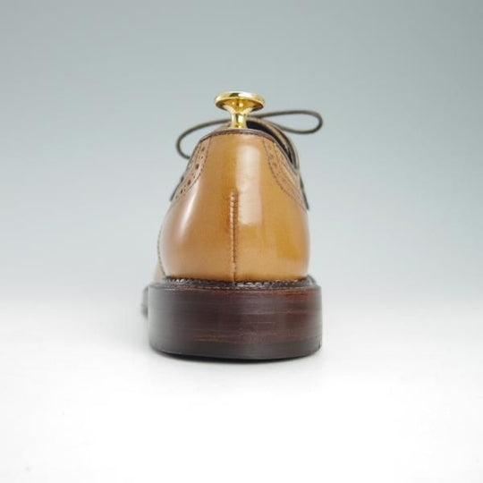 極美品★リーガル SIZE 24.5【定価￥43,200-★(姫路)山陽のグレージングレザー×栃木レザーのソール】W10B/フルブローグ/REGAL★g554