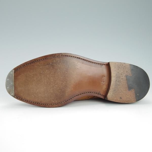 極美品★リーガル SIZE 24.5【定価￥43,200-★(姫路)山陽のグレージングレザー×栃木レザーのソール】W10B/フルブローグ/REGAL★g554