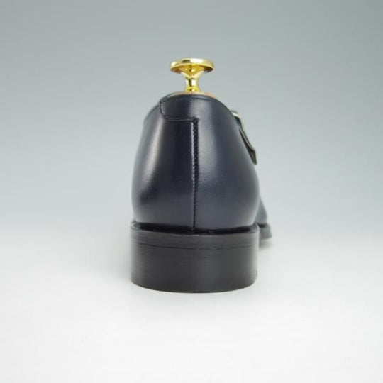 ほぼ試着程度★シェットランドフォックス SIZE 6.5【定価￥42,900-★ドレイトン102F SF】モンクストラップ/カーフ/紺/Shetlandfox★g559