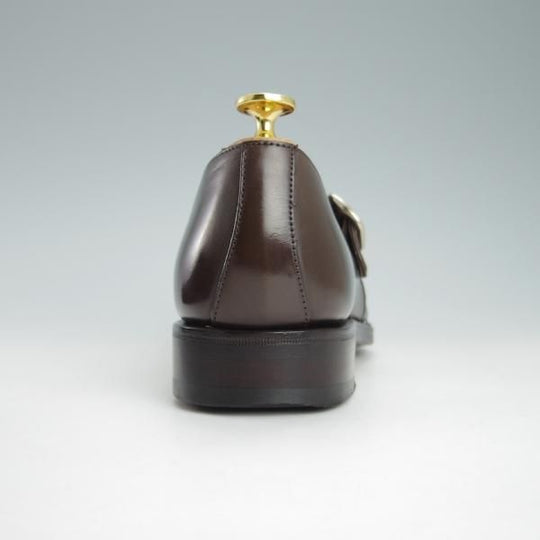 極上★(スペイン製)CARMINA/カルミナ SIZE 6.5【モデル定価￥72,600-★MEERMIN別注/80156】RAINラスト/モンクストラップ/MARRON★g560