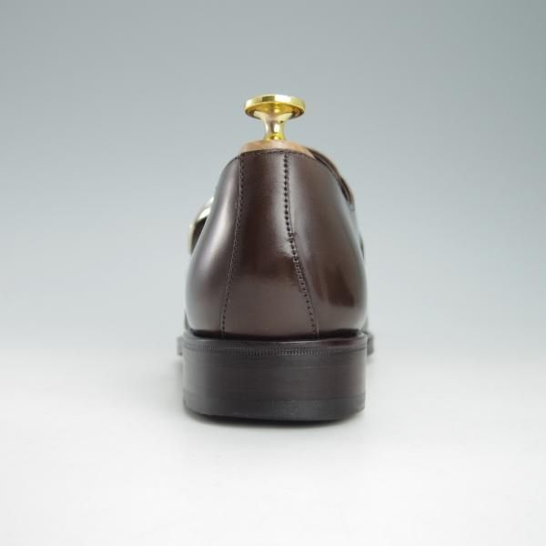 極上★(スペイン製)CARMINA/カルミナ SIZE 6.5【モデル定価￥72,600-★MEERMIN別注/80156】RAINラスト/モンクストラップ/MARRON★g560