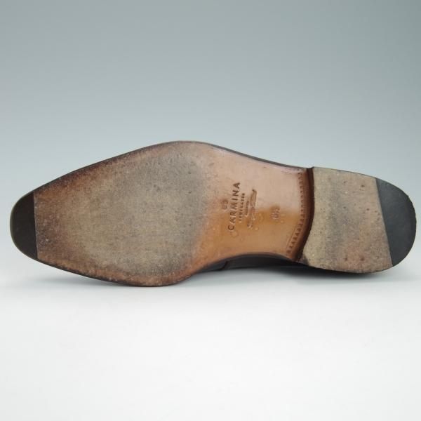極上★(スペイン製)CARMINA/カルミナ SIZE 6.5【モデル定価￥72,600-★MEERMIN別注/80156】RAINラスト/モンクストラップ/MARRON★g560