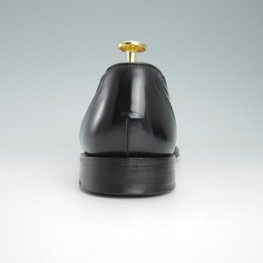 極美品★チャーチ 75F/UK7.5【定価￥91,300-★KINGSLEY 2/69Rラスト】5都市ロゴ/タッセルローファー/カーフ/黒/メンズ/Church's★g562