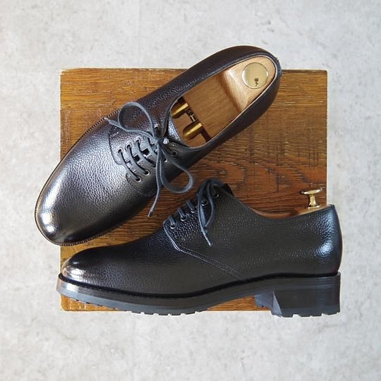 ほぼ未使用★(伊)F.LLIジャコメッティ SIZE 39【定価10万円程度★ハンドソーンウェルテッド製法/九分仕立て】FG401/Giacometti★g565