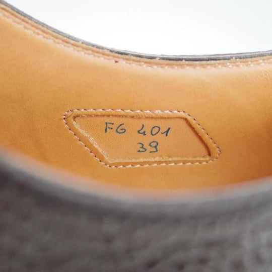 ほぼ未使用★(伊)F.LLIジャコメッティ SIZE 39【定価10万円程度★ハンドソーンウェルテッド製法/九分仕立て】FG401/Giacometti★g565