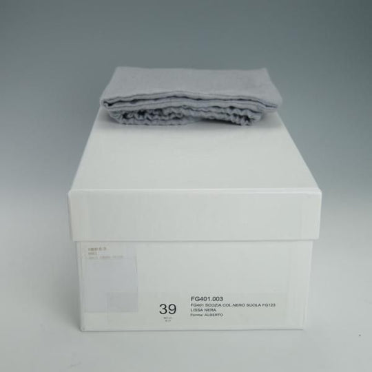 ほぼ未使用★(伊)F.LLIジャコメッティ SIZE 39【定価10万円程度★ハンドソーンウェルテッド製法/九分仕立て】FG401/Giacometti★g565