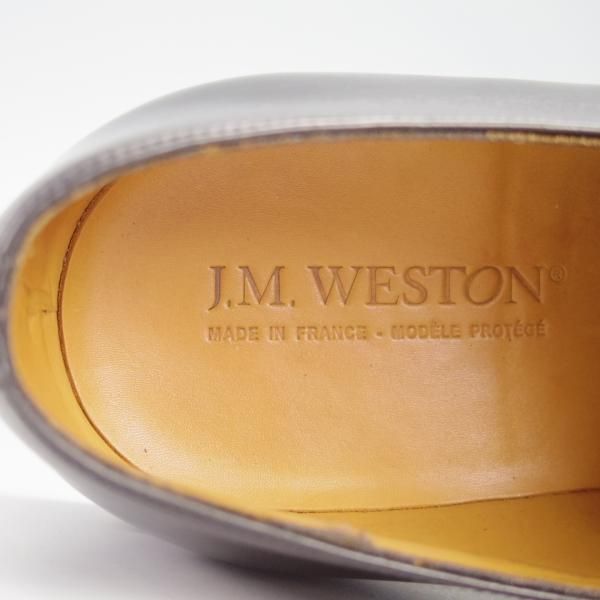 極美品★J.M.ウェストン 8.5E【定価￥148,500-★スプリットトゥ・クラシックダービー/598】Uチップ/Weston/ウエストン★g566