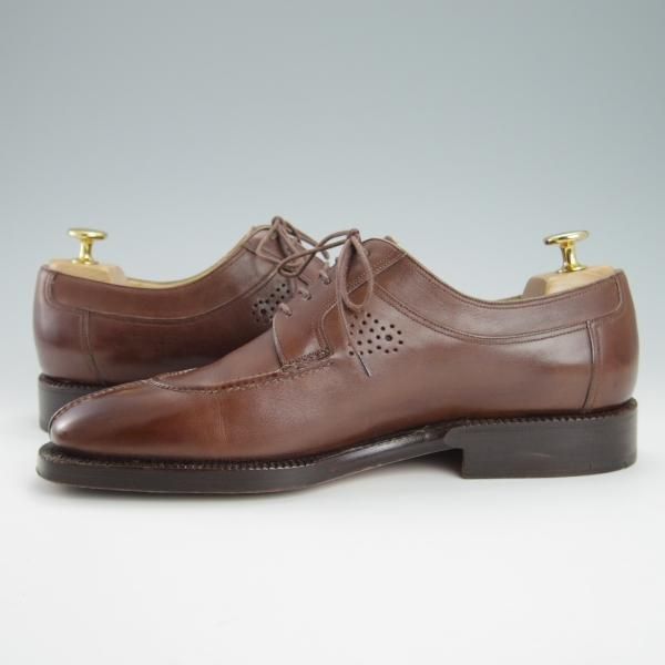 極上★(伊)シルヴァノ・ラッタンジ SIZE 7.5【貴重★ハンドソーンウェルテッド製法/サンモトヤマ別注】Uチップ/Silvano Lattanzi★g568