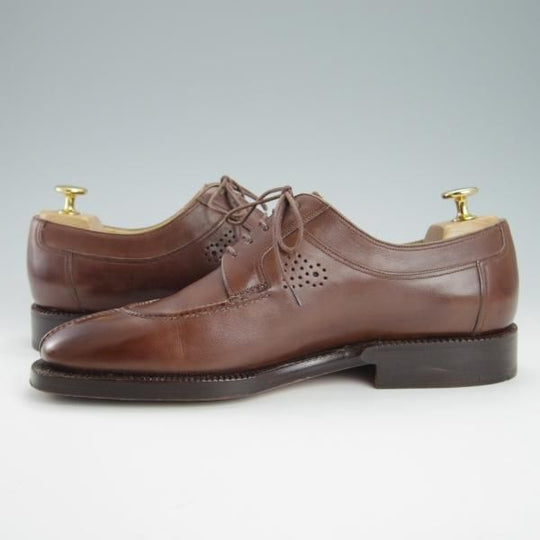 極上★(伊)シルヴァノ・ラッタンジ SIZE 7.5【貴重★ハンドソーンウェルテッド製法/サンモトヤマ別注】Uチップ/Silvano Lattanzi★g568