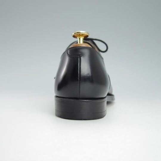 極美品★クロケット&ジョーンズ 6E【定価￥86,900-★HALLAM/SHIPS別注/348ラスト】ストレートチップ/黒/メンズ/Crockett&Jones★g571