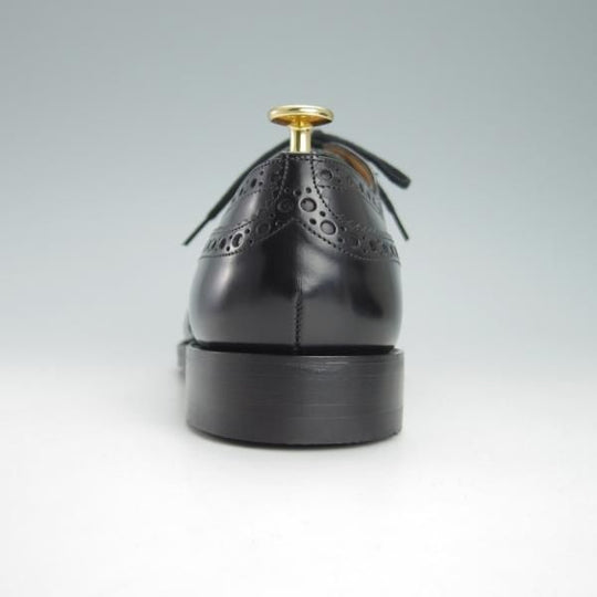 新品★チャーチ 70F/UK7【定価￥124,300-★BURWOOD/バーウッド】81ラスト/5都市ロゴ/ポリッシュドバインダーカーフ/黒/Church's★g573