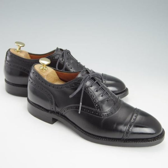 美品★オールデン 7D【定価￥92,880-★ユナイテッドアローズ別注/ハンプトンラスト】98767/カーフ/黒/メンズ/UNITED ARROWS/Alden★g580