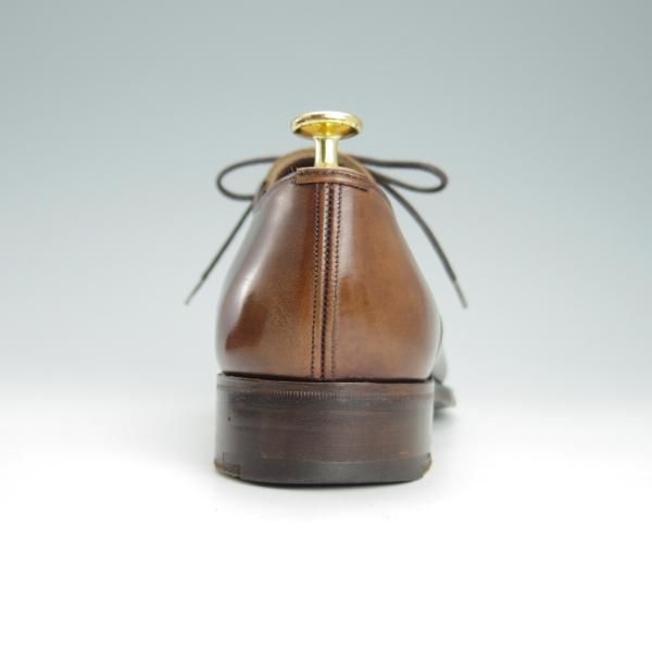 極上★(英)チーニー 6F【最上級★インペリアルコレクション/208ラスト】プレーントゥ/カーフ/茶/メンズ/CHEANEY★g583